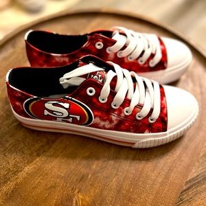 San Francisco 49ers Women Canvas Sneakers
